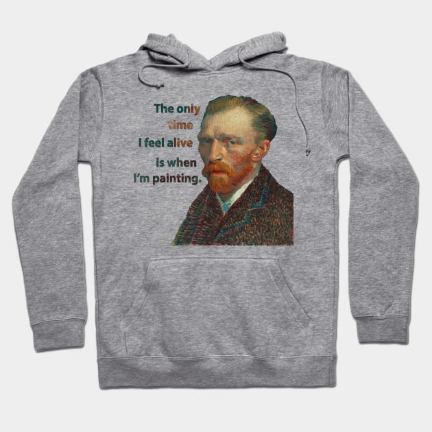 Vincent Van Gogh Hoodie by valentinahramov